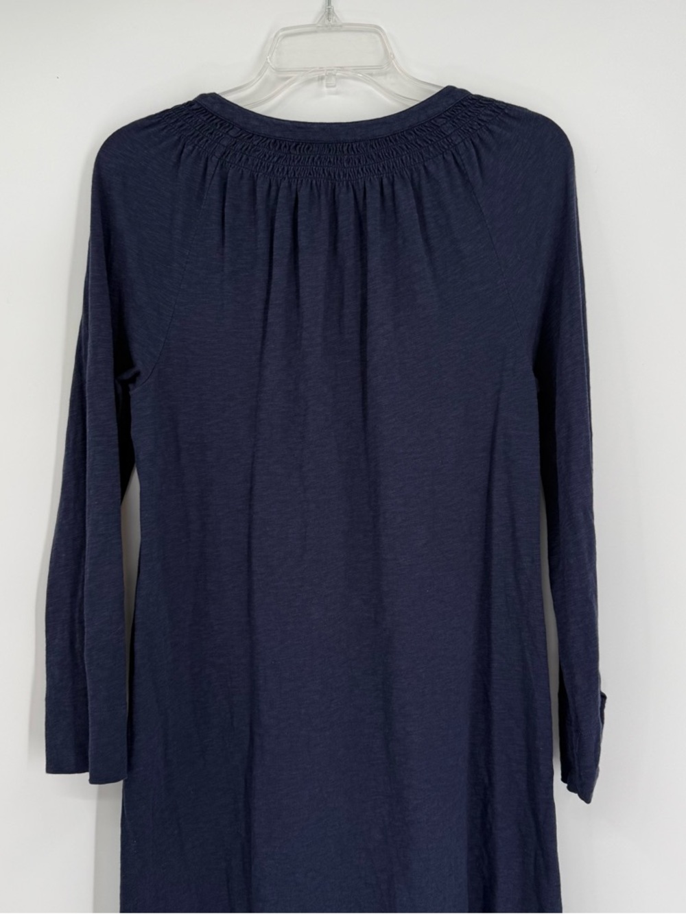 Lilly Pulitzer Essie Mini Dress Smocked Navy Blue Cotton Size Medium Cotton - Picture 5 of 10